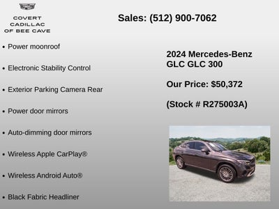2024 Mercedes-Benz GLC GLC 300 Coupe 4MATIC®