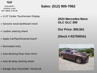 2024 Mercedes-Benz GLC GLC 300 Coupe 4MATIC®