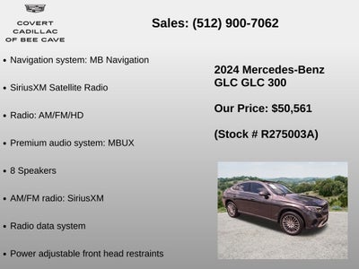 2024 Mercedes-Benz GLC GLC 300 Coupe 4MATIC®