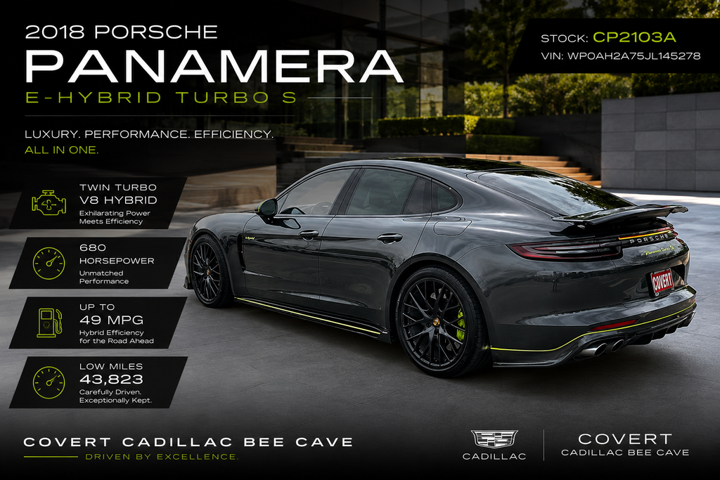 2018 Porsche Panamera E-Hybrid Turbo S