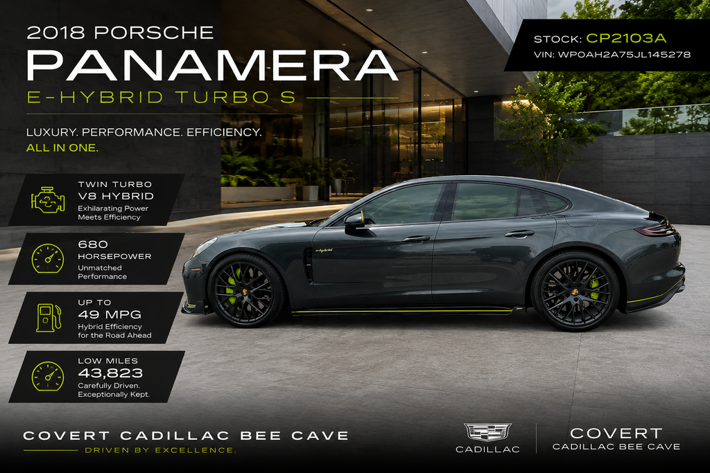 2018 Porsche Panamera E-Hybrid Turbo S
