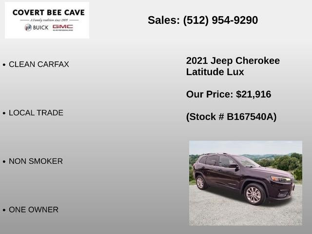 2021 Jeep Cherokee Latitude Lux FWD