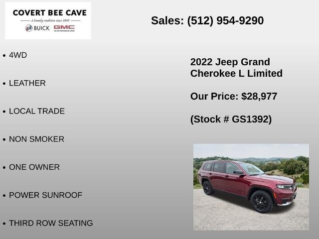2022 Jeep Grand Cherokee L Limited 4x4