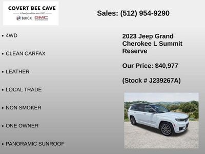 2023 Jeep Grand Cherokee L Summit 4x4