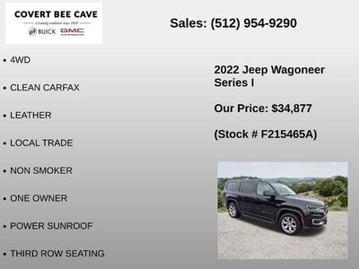 2022 Jeep Wagoneer Series I 4x4