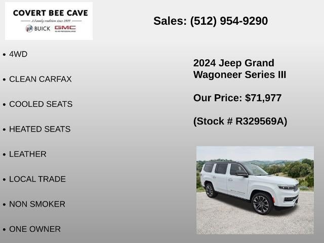 2024 Jeep Grand Wagoneer Series III 4x4