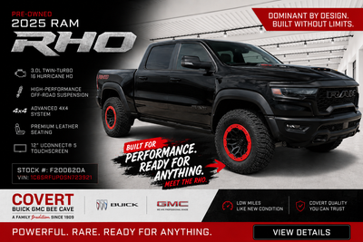 2025 RAM 1500 RHO 4x4 Crew Cab 5'7" Box