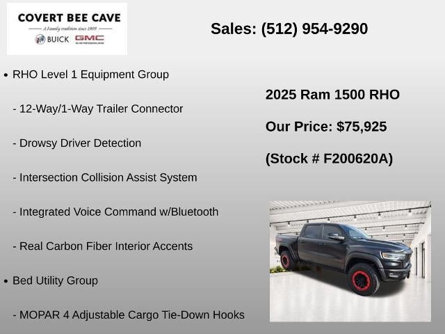 2025 RAM 1500 RHO 4x4 Crew Cab 5'7" Box