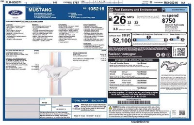 2024 Ford Mustang EcoBoost Fastback
