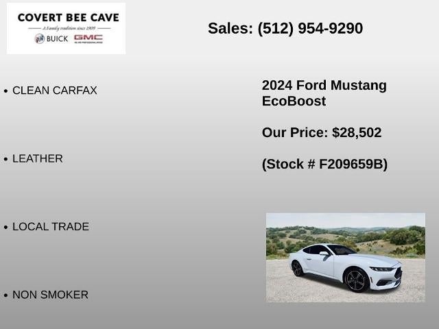 2024 Ford Mustang EcoBoost Fastback