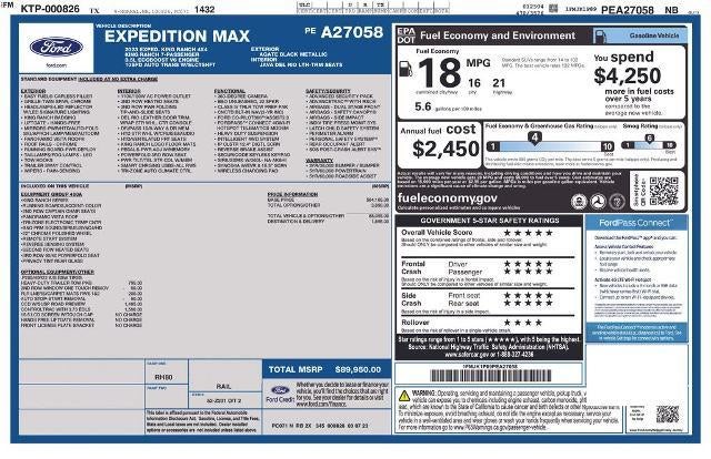 2023 Ford Expedition Max King Ranch 4x4