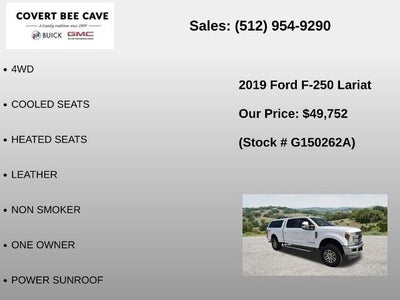 2019 Ford Super Duty F-250 SRW LARIAT 4WD Crew Cab 6.75' Box