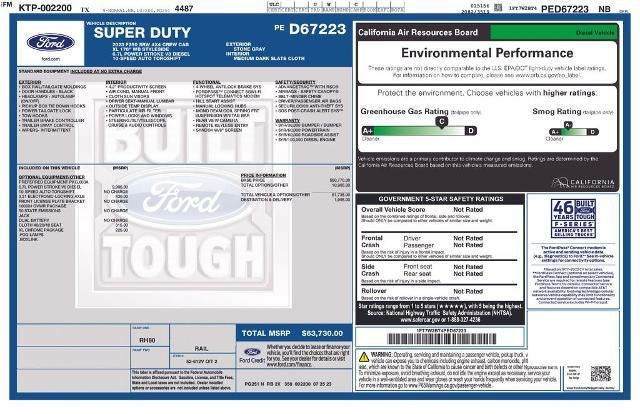 2023 Ford Super Duty F-250 SRW XL 4WD Crew Cab 6.75' Box