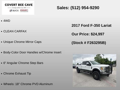 2017 Ford Super Duty F-350 SRW Lariat 4WD Crew Cab 6.75' Box