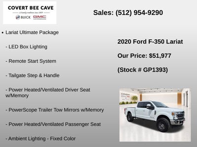 2020 Ford F-350SD Lariat