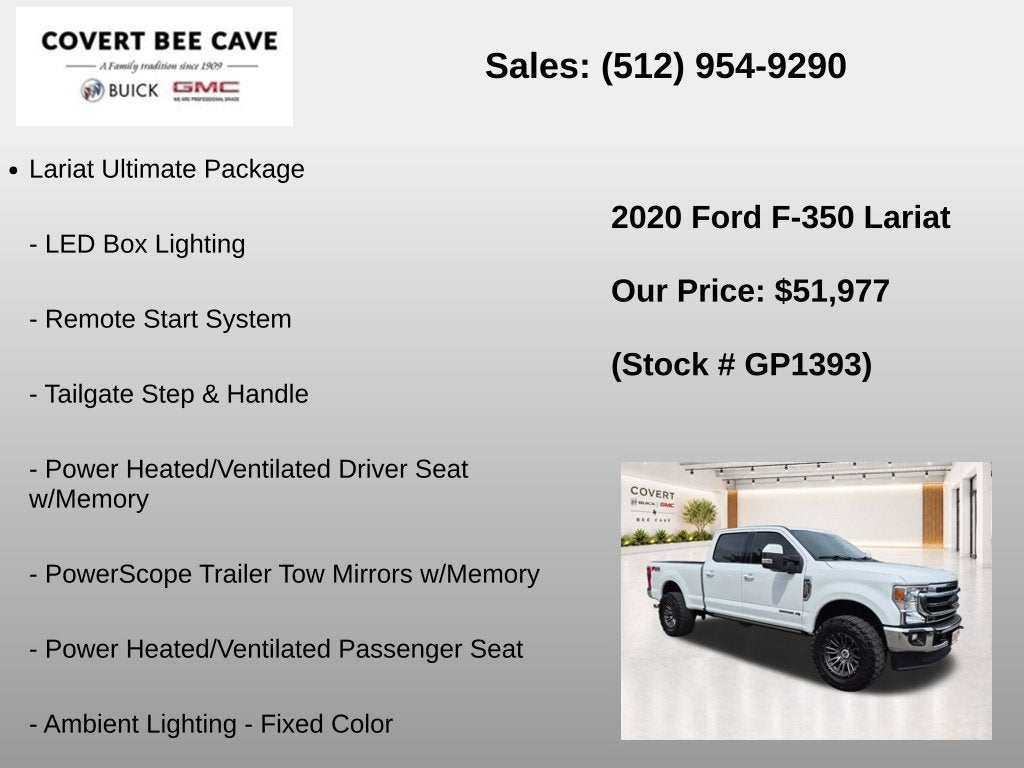 2020 Ford F-350SD Lariat