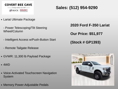 2020 Ford F-350SD Lariat