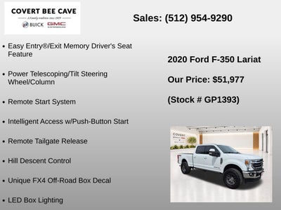 2020 Ford F-350SD Lariat