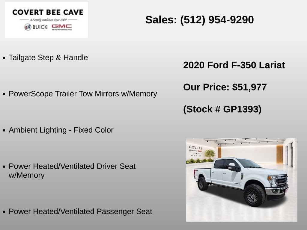 2020 Ford F-350SD Lariat
