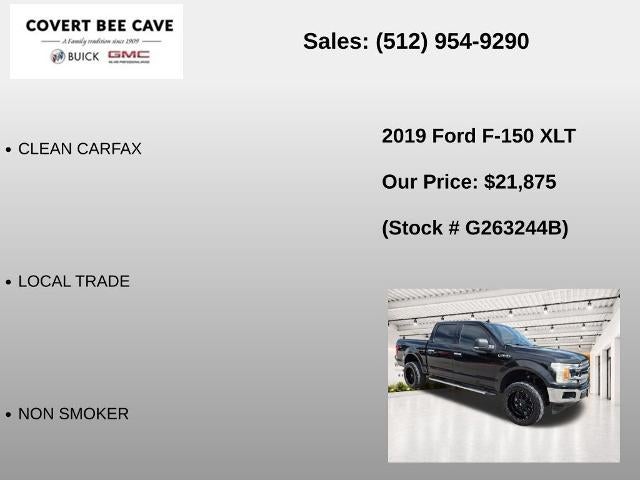 2019 Ford F-150 XLT 2WD SuperCrew 5.5' Box