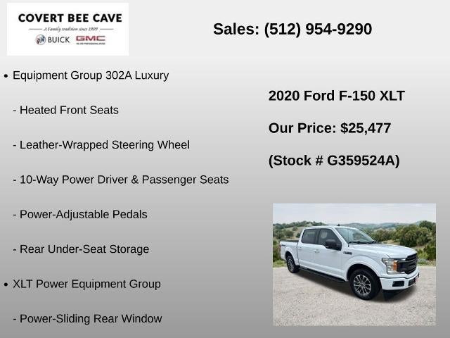 2020 Ford F-150 XLT 2WD SuperCrew 5.5' Box