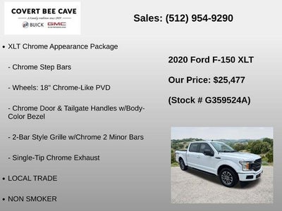 2020 Ford F-150 XLT 2WD SuperCrew 5.5' Box