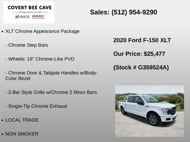 2020 Ford F-150 XLT 2WD SuperCrew 5.5' Box