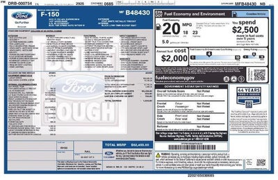 2021 Ford F-150 LARIAT 4WD SuperCrew 5.5' Box