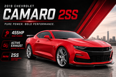 2019 Chevrolet Camaro 2dr Coupe 2SS