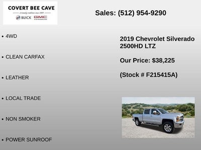 2019 Chevrolet Silverado 2500 HD Crew Cab Standard Box 4-Wheel Drive LTZ