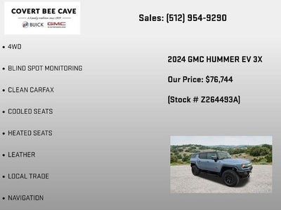 2024 GMC HUMMER EV SUV e4WD 4dr 3X