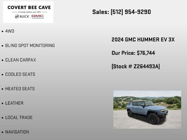 2024 GMC HUMMER EV SUV e4WD 4dr 3X