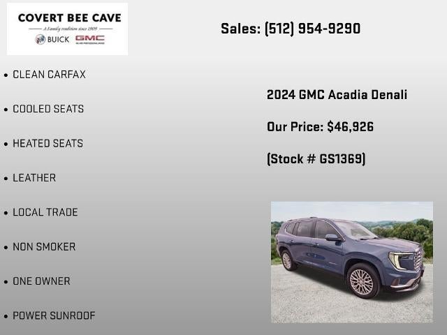 2024 GMC Acadia FWD Denali