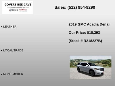 2019 GMC Acadia FWD Denali