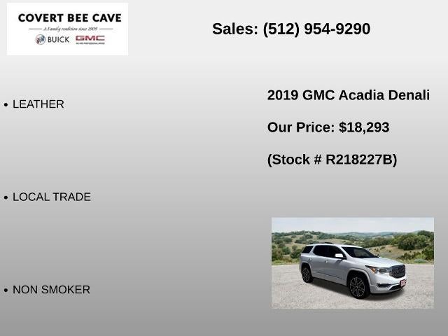 2019 GMC Acadia FWD Denali