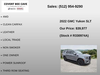 2022 GMC Yukon 4WD 4dr SLT