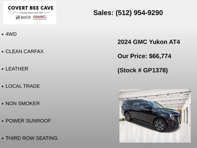 2024 GMC Yukon 4WD 4dr AT4