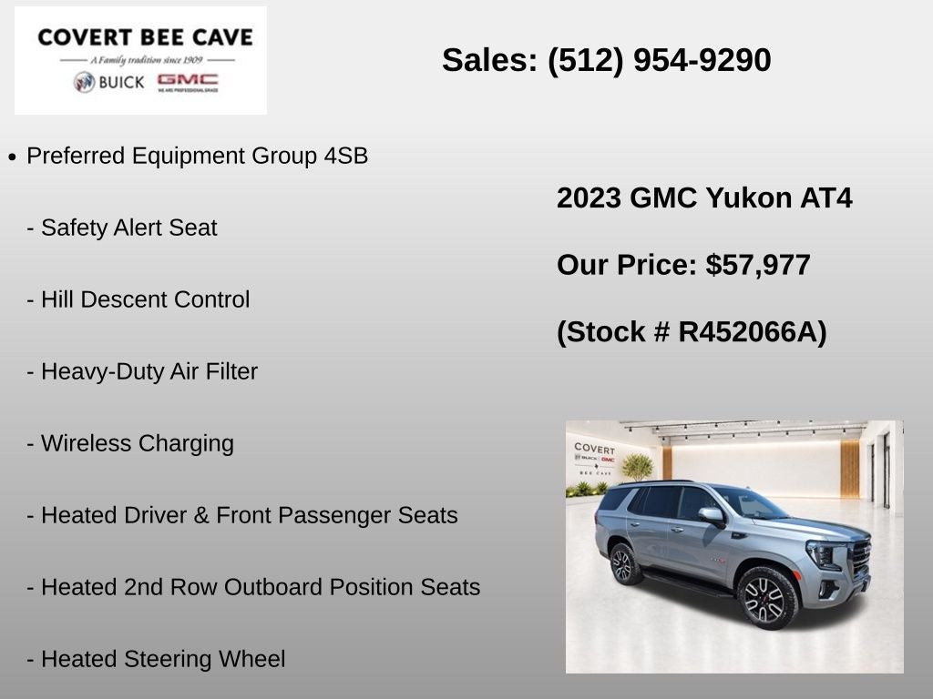 2023 GMC Yukon AT4