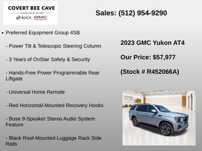 2023 GMC Yukon AT4