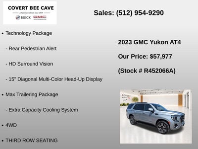2023 GMC Yukon AT4