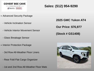 2025 GMC Yukon 4WD 4dr AT4