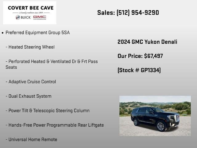 2024 GMC Yukon 4WD 4dr Denali