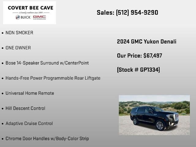 2024 GMC Yukon 4WD 4dr Denali