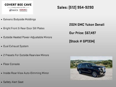 2024 GMC Yukon 4WD 4dr Denali