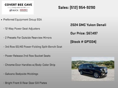 2024 GMC Yukon 4WD 4dr Denali