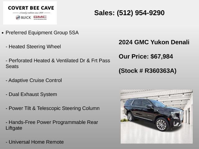 2024 GMC Yukon 4WD 4dr Denali