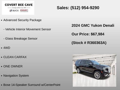 2024 GMC Yukon 4WD 4dr Denali