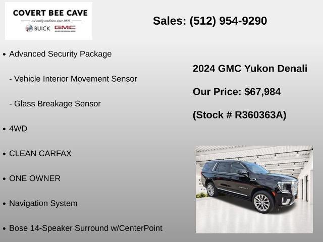 2024 GMC Yukon 4WD 4dr Denali
