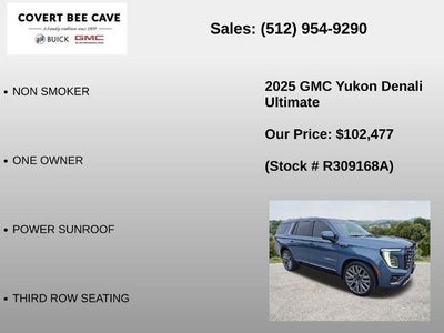2025 GMC Yukon 4WD 4dr Denali Ultimate