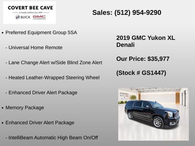 2019 GMC Yukon XL Denali